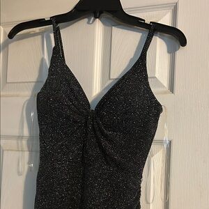 Emerald Sundae Glittering Black Top